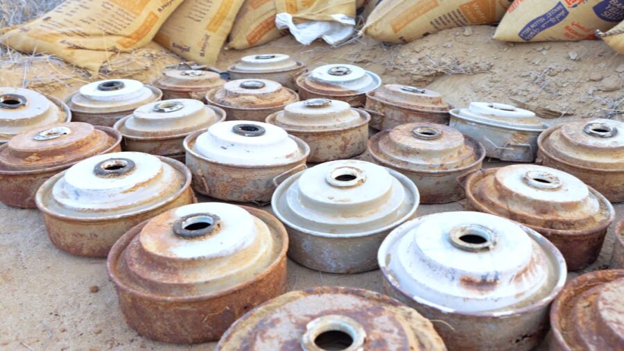 180 anti-tank mines