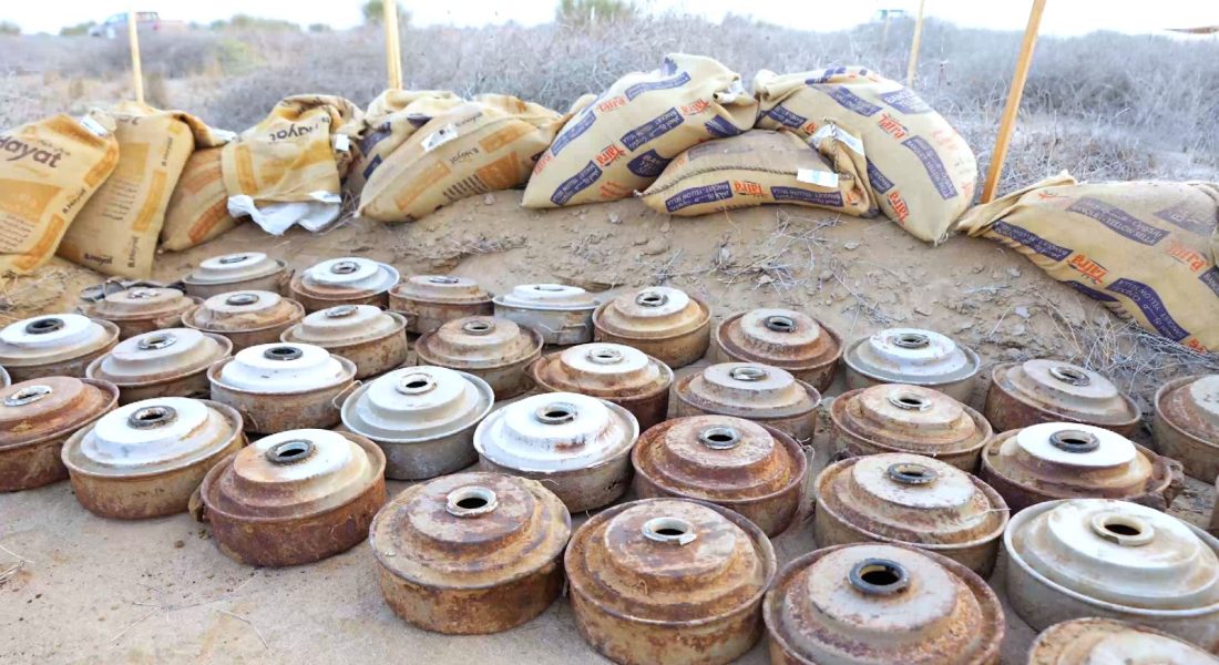 180 anti-tank mines