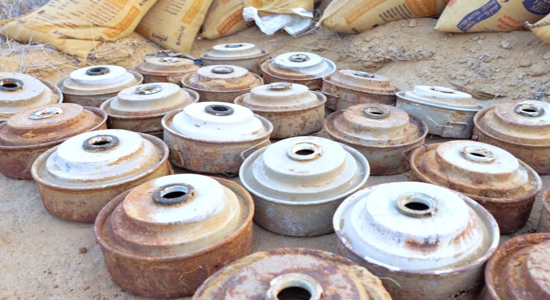 180 anti-tank mines