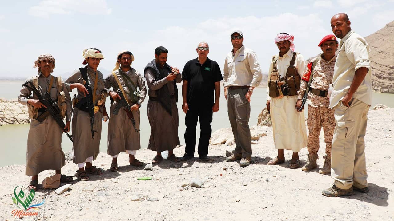 21مدراء مسام في زيارة ميدانية إلى مأرب وضواحيها اليمن 1