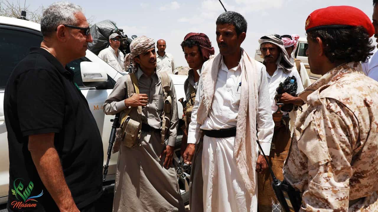 29مدراء مسام في زيارة ميدانية إلى مأرب وضواحيها اليمن 1