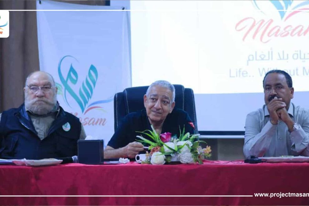 القصيبي يلتقي قادة مسام في العاصمة المؤقتة عدن