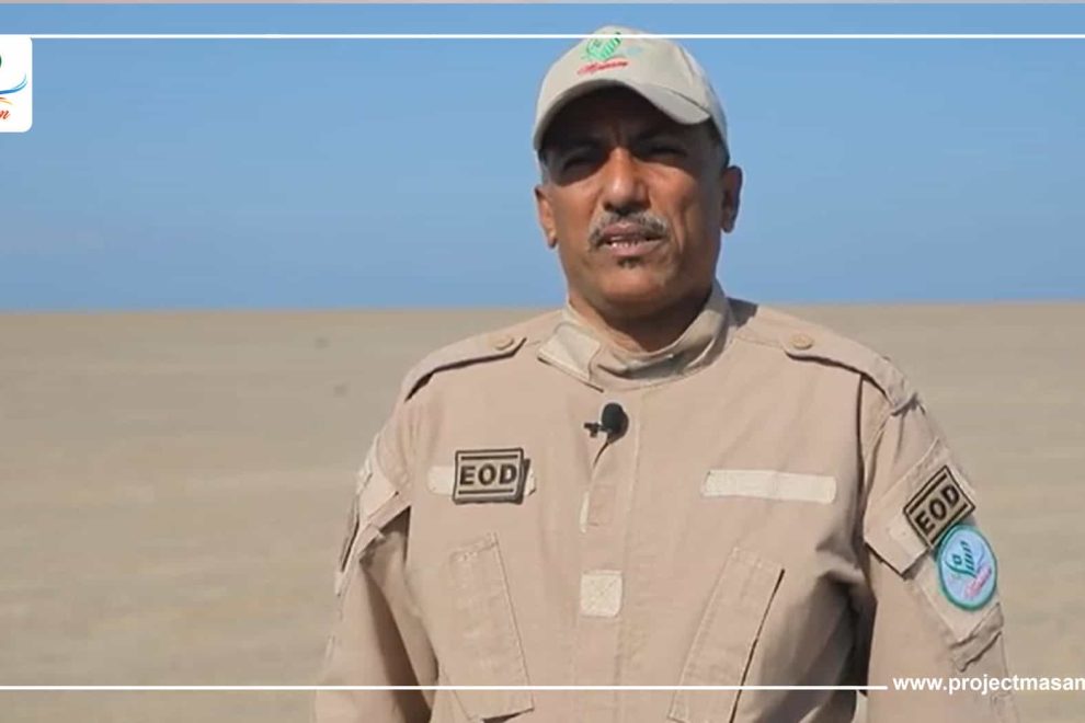 المهندس أديب رجب أحمد، نائب قائد فريق المهمات الخاصة في الساحل الغربي