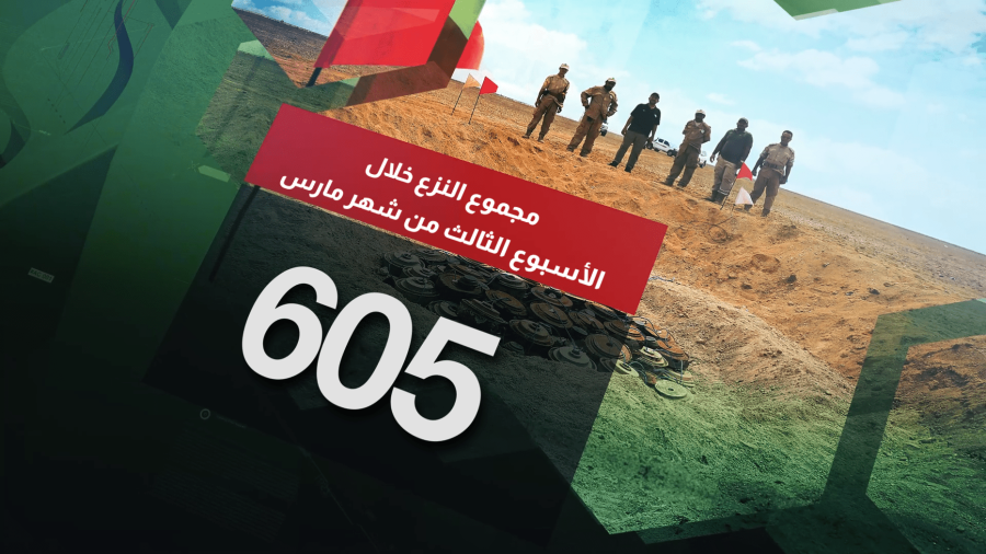 Report_AR (0-00-07-22) مسام ينزع 2512 لغماً وذخيرة غير منفجرة وعبوة ناسفة