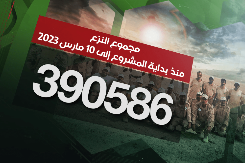 مسام ينزع 390.586 لغماً وذخيرة غير منفجرة وعبوة ناسفة