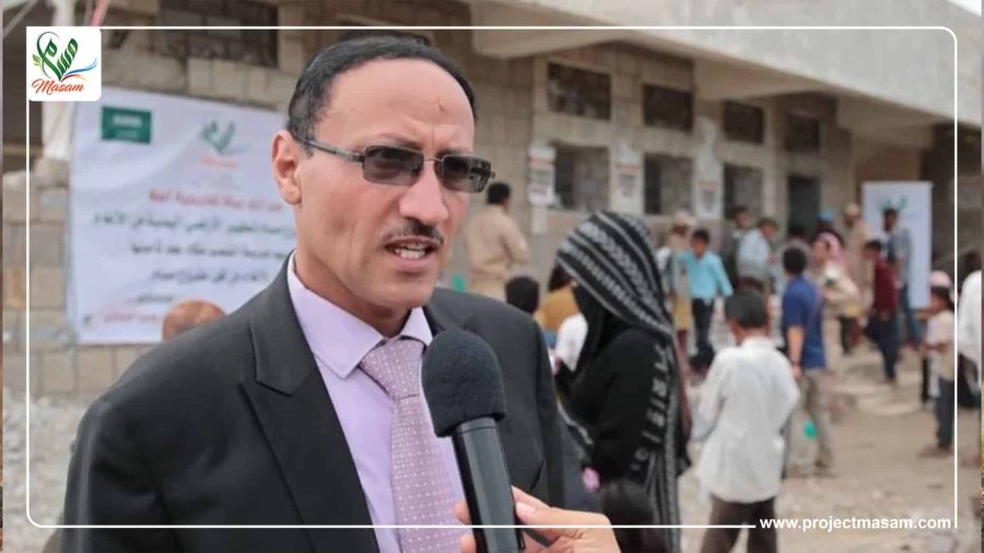 الدكتور عارف الصامت مسام يطلق أسر مدرسة "الشعب عكاد" من قيود الألغام