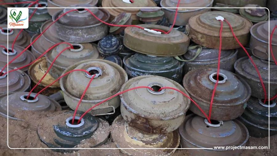 مشروع مسام.. نزع 3059 لغماً مشروع مسام.. نزع 3059 لغماً وذخيرة غير منفجرة وعبوة ناسفة خلال شهر أبريل 2023