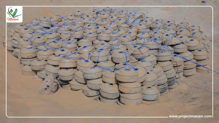 مشروع مسام.. نزع 3059 لغماً مشروع مسام.. نزع 3059 لغماً
