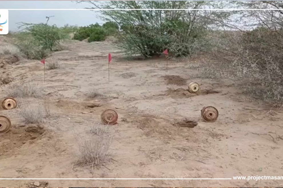 اكتشاف ثاني حقل ألغام خلال أسبوع في حيس