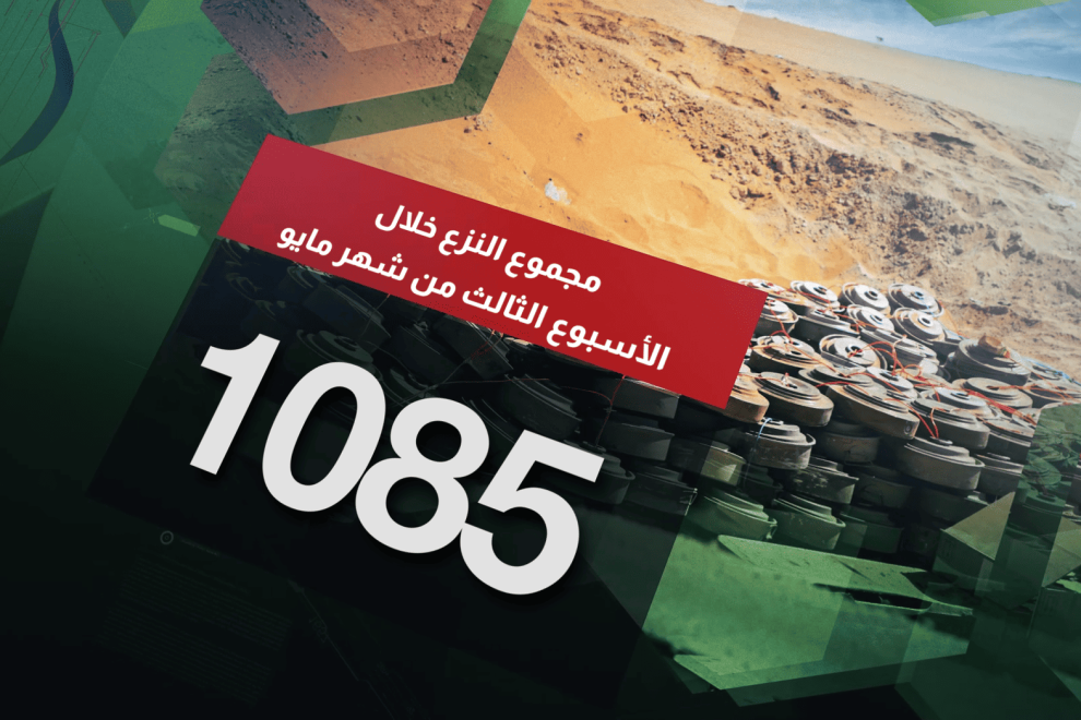 مسام ينزع 3114 لغماً وذخيرة