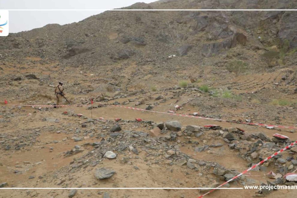 فرق مسام تستأنف عملها في 7 مناطق ملغومة بمحافظة شبوة