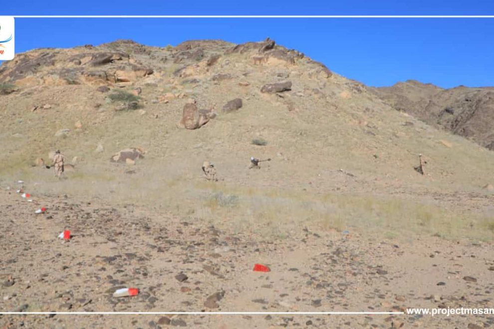 الفريق 12 يؤمن 14 حقلاً في حريب