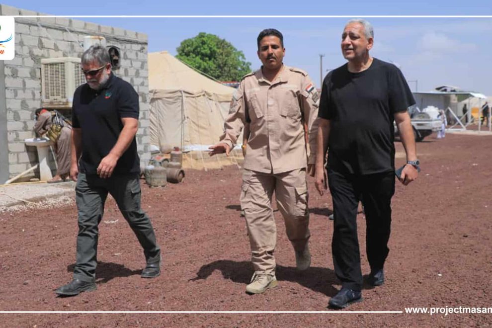 القصيبي يتفقد سير العمل في مأرب