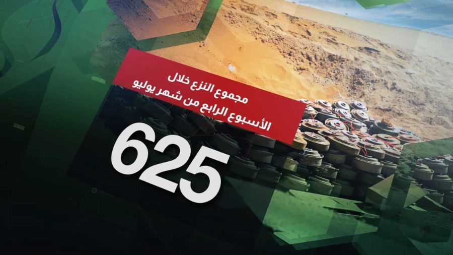 مسام ينزع 2815 لغماً وذخيرة غير منفجرة وعبوة ناسفة مسام ينزع 2815 لغماً وذخيرة غير منفجرة وعبوة ناسفة