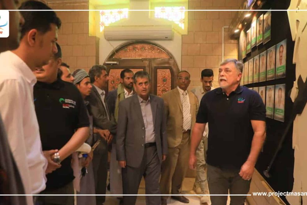 زيارة أحمد ربيع لمسام 1