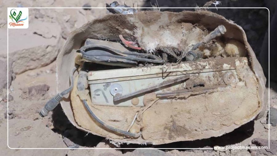 الفريق 15 مسام يفكك عبوات ناسفة في عسيلان شبوة الفريق 15 مسام يفكك عبوات ناسفة في عسيلان شبوة