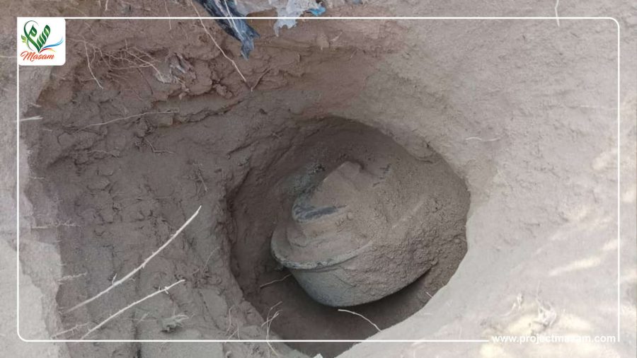 الفريق 26 مسام.. نزع لغمين أوزوم من ساحل الخوخة الفريق 26 مسام.. نزع لغمين أوزوم من ساحل الخوخة