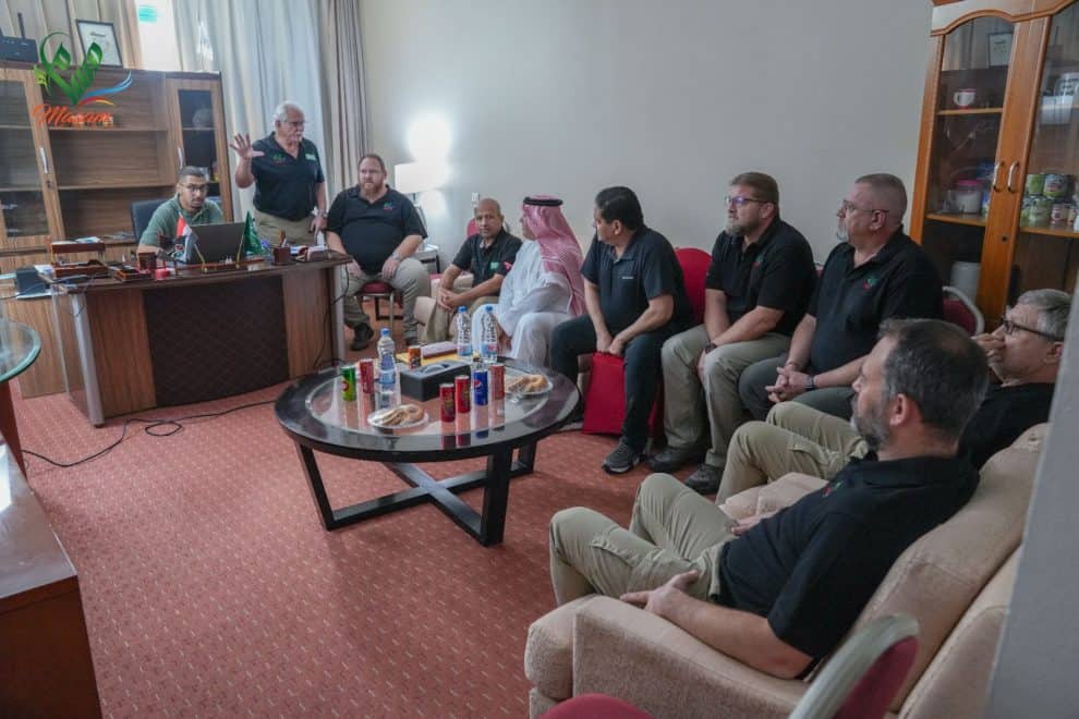 زيارة المهندس النغيمش لمسام