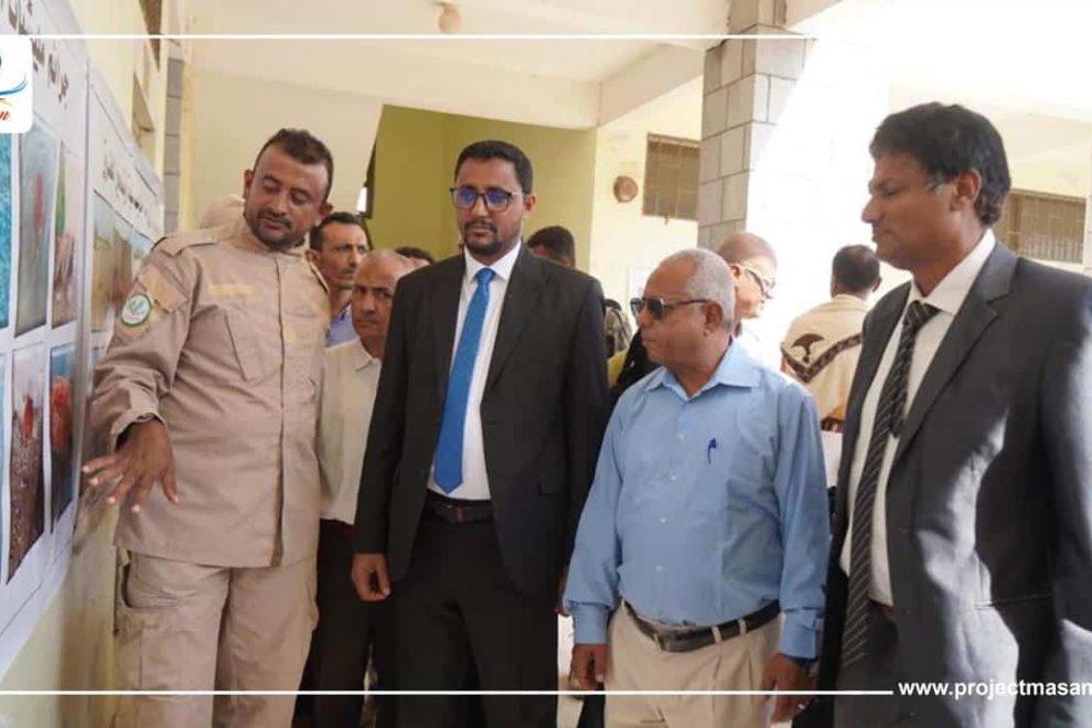 مسام.. مشاركة فاعلة في معرض "الإنتهاكات الحوثية.. جرائم ضد الإنسانية وتدمير للوطن"