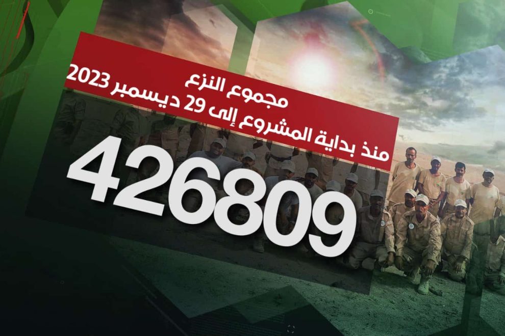 مسام ينزع 3015 لغماً وذخيرة غير منفجرة وعبوة ناسفة