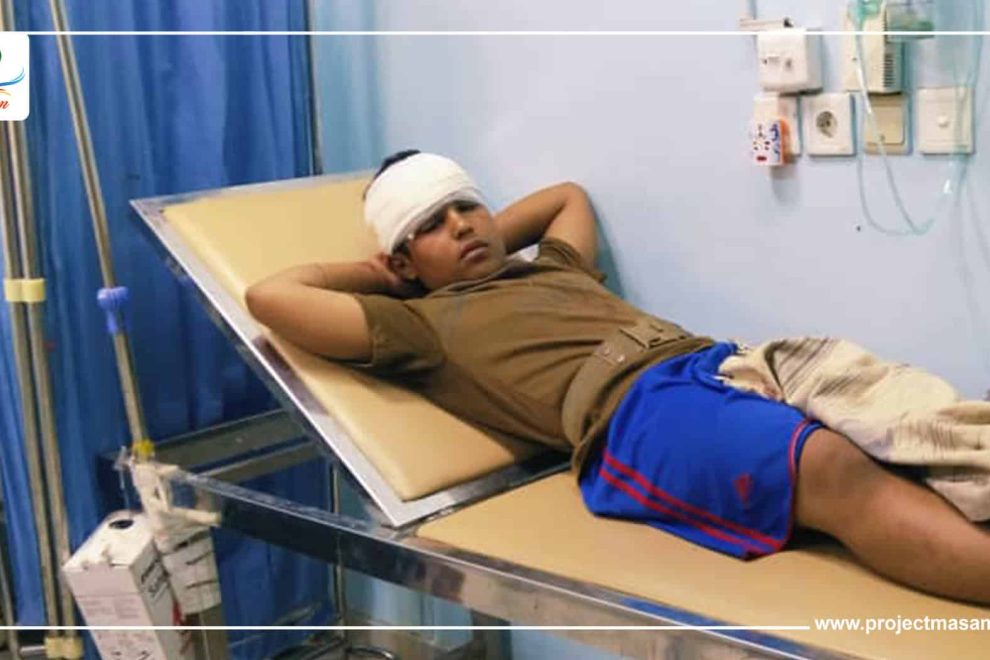 عبوة ناسفة جرفتها السيول في مديرية بيحان بشبوة تصيب مدنيين أحدهما طفل