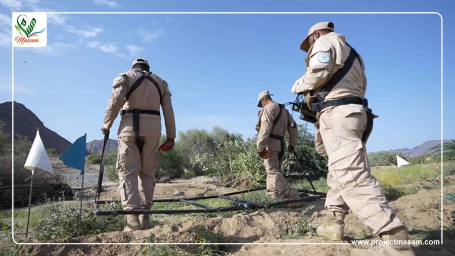 مسام ينزع 449.068 لغماً وذخيرة غير منفجرة وعبوة ناسفة
