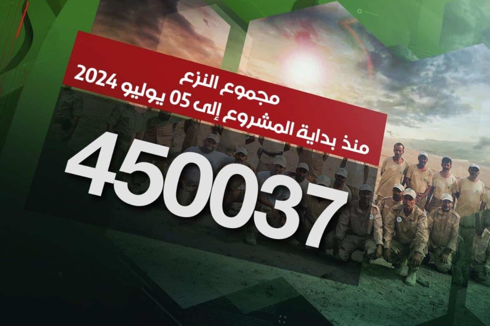 مسام ينزع 450.037 لغماً وذخيرة غير منفجرة وعبوة ناسفة