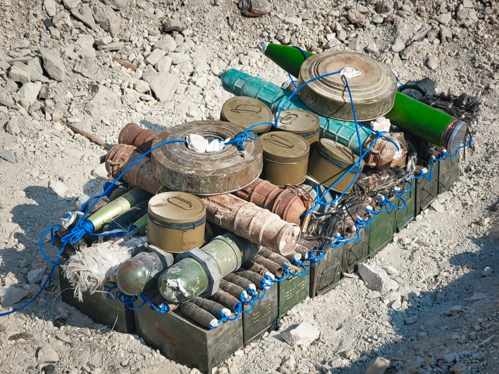 «مسام» يتلف أكثر من 5700 لغم وذخيرة في المكلا