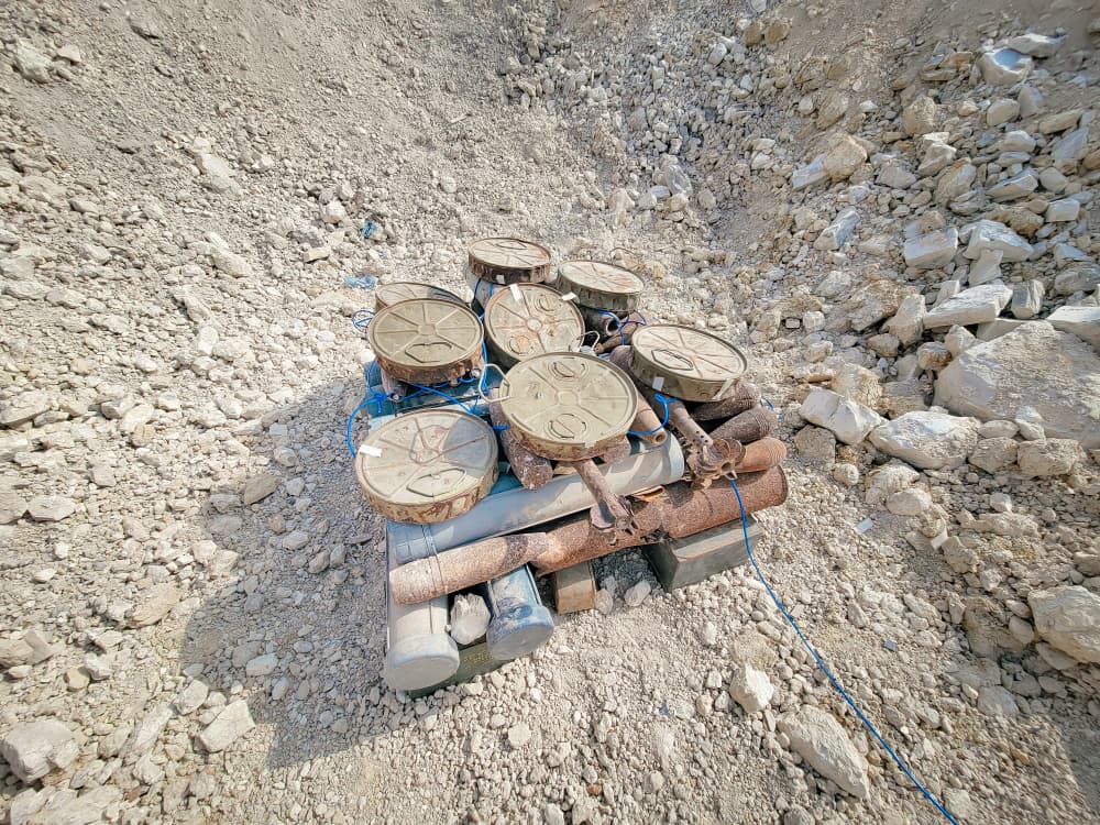 مشروع «مسام» يتلف 1531 لغماً ومخلفات حربية في المكلا