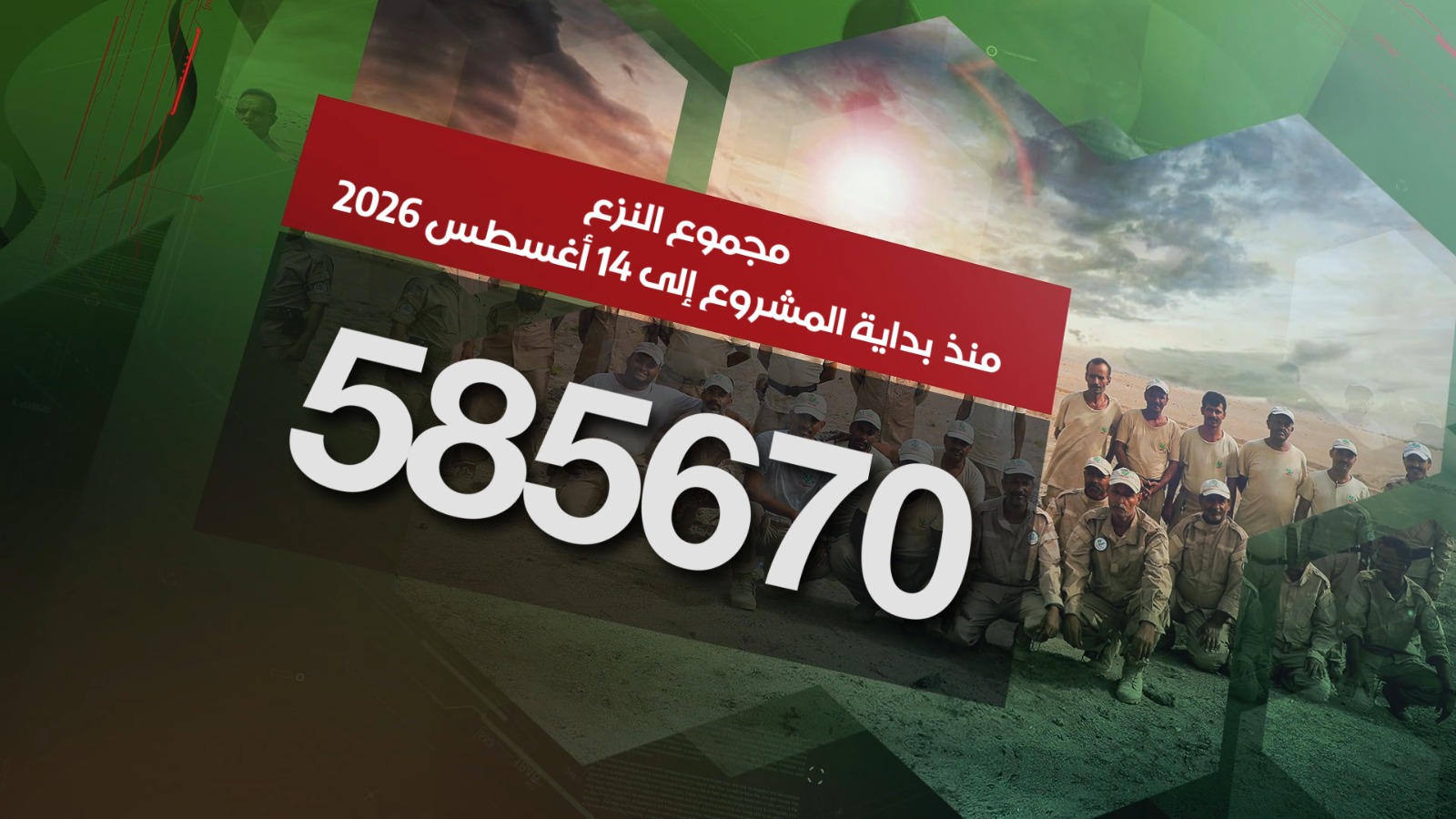 مسام يزيل 585 ألف لغم وذخيرة وعبوة منذ انطلاقه