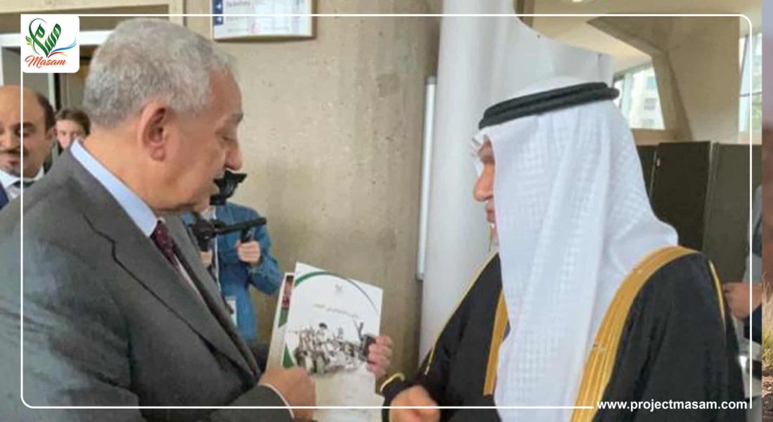 الأمير تركي الفيصل يتلقى نسخة من كتاب (جرائم الألغام في اليمن)